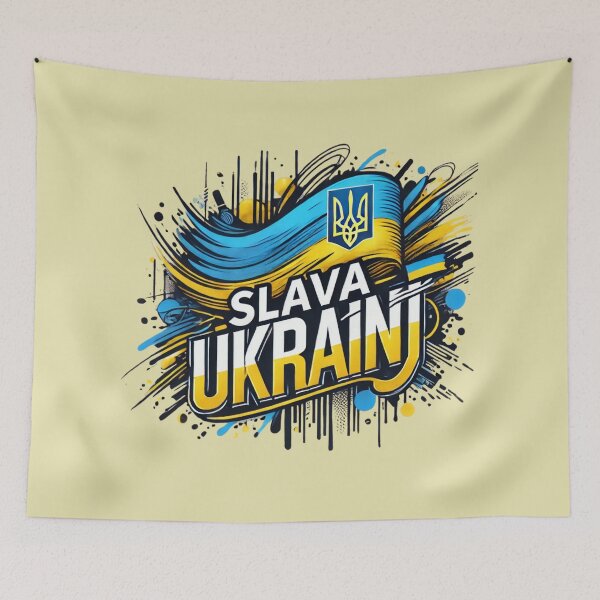 Item preview, Ukraine Slava Ukraini designed and sold by Meandmyshop.