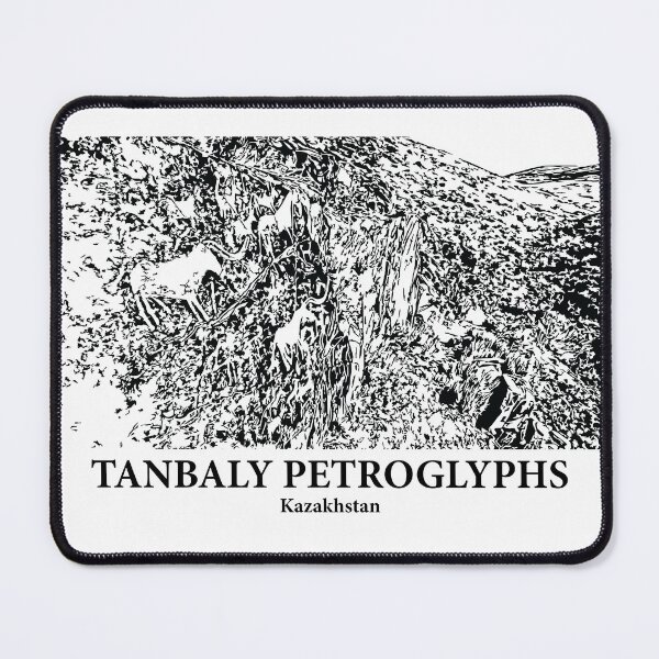 Item preview, Tanbaly Petroglyphs - Kazakhstan designed and sold by Lakeric Cityscapes.