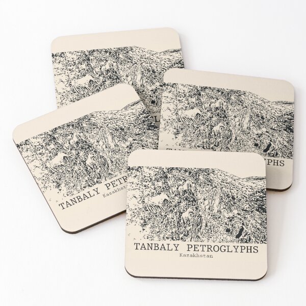 Item preview, Tanbaly Petroglyphs - Kazakhstan designed and sold by Lakeric Cityscapes.