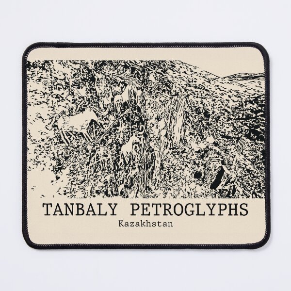 Item preview, Tanbaly Petroglyphs - Kazakhstan designed and sold by Lakeric Cityscapes.