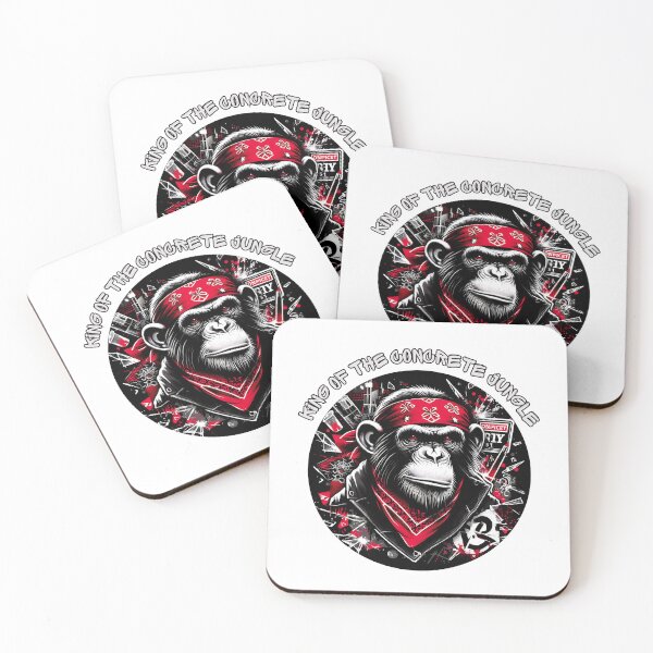 Item preview, Urban Jungle - Chimpanzee Graffiti  designed and sold by Dino-Lune.