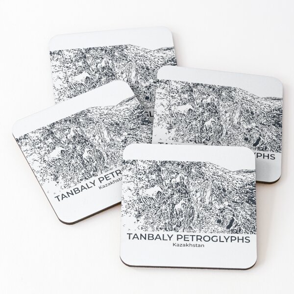 Item preview, Tanbaly Petroglyphs - Kazakhstan designed and sold by Lakeric Cityscapes.