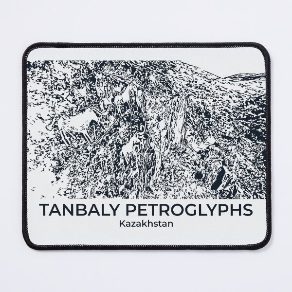 Item preview, Tanbaly Petroglyphs - Kazakhstan designed and sold by Lakeric Cityscapes.