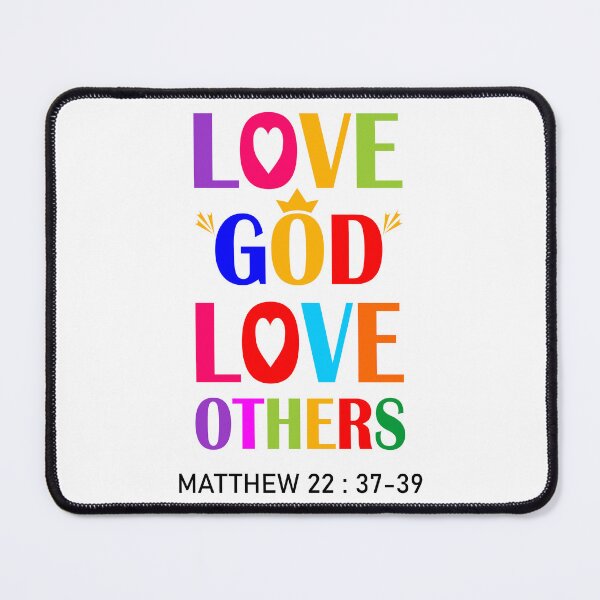 Item preview, Love God Love Others designed and sold by DIRTYSKETCHH.