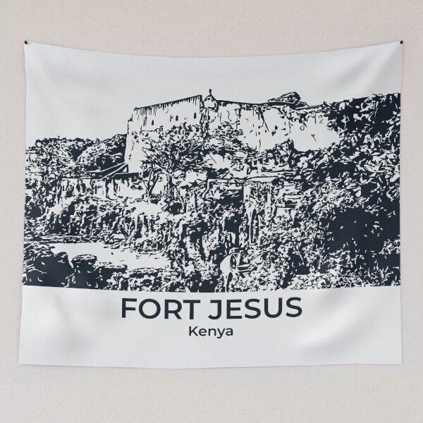 Item preview, Fort Jesus - Kenya designed and sold by Lakeric Cityscapes.