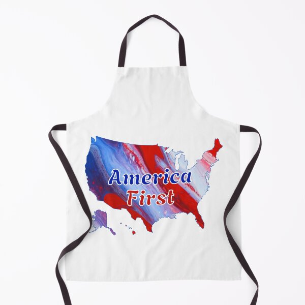 Item preview, USA - America First - Flow Art / Pour Painting - jdp-04-0043 designed and sold by ANomadDesigns.