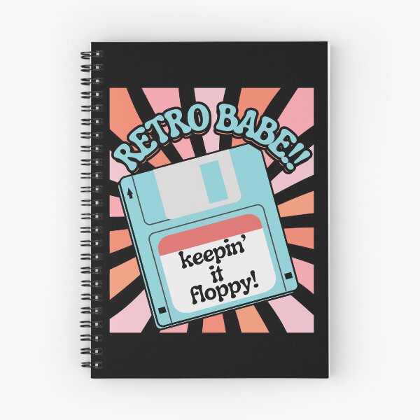 Item preview, retro babe floppy disk funny retro 90s tech designed and sold by Alyn8.