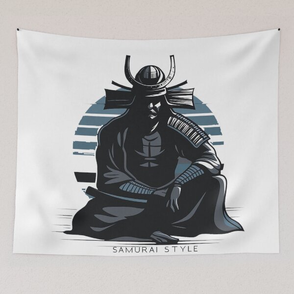 Item preview, Samurai against the moon designed and sold by Valend.
