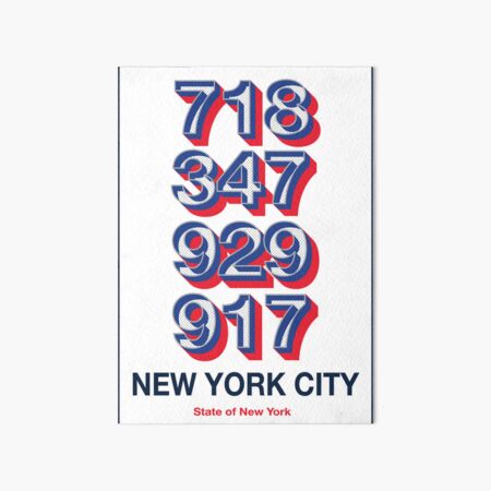 Artikel-Vorschau von Vorwahlen für New York City in den USA, designt und verkauft von delvectors.