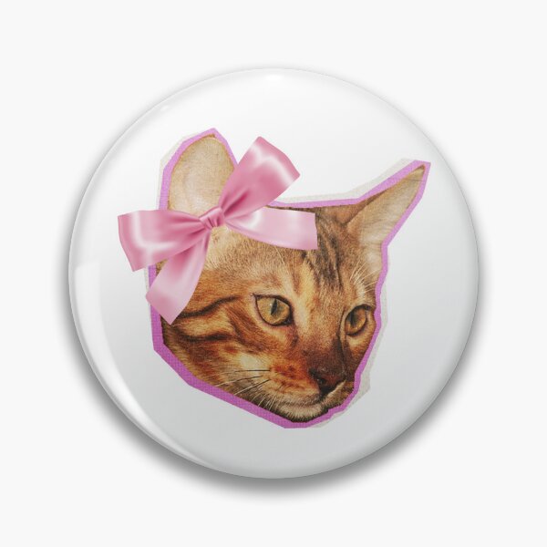 Item preview, Cat with Bow designed and sold by njsshop.