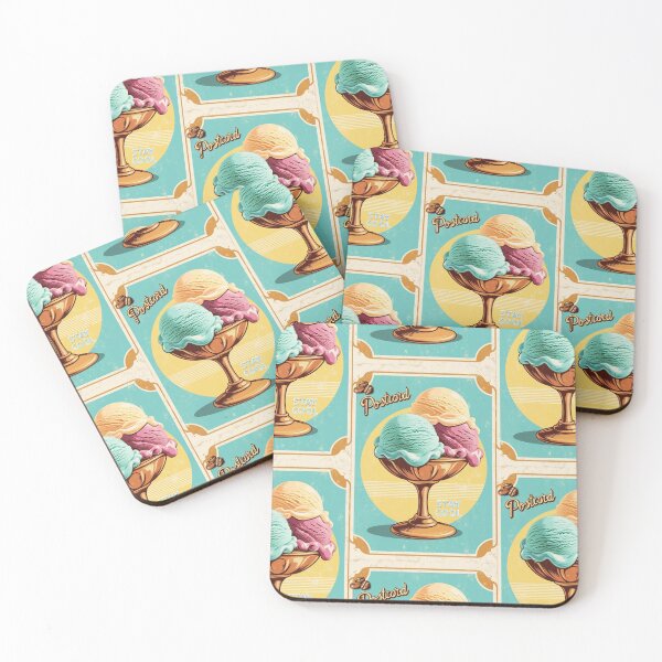 Item preview, Stay Cool! Happy Birthday! Postcard Ice Cream,  Ice-cream, Gelato  designed and sold by AlinaSCorner.