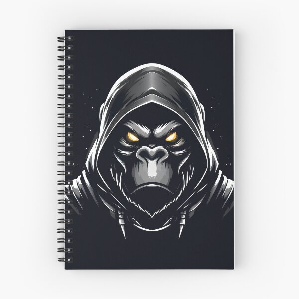 Item preview, Dark Guardian: The Hooded Gorilla designed and sold by Apex-Ape.