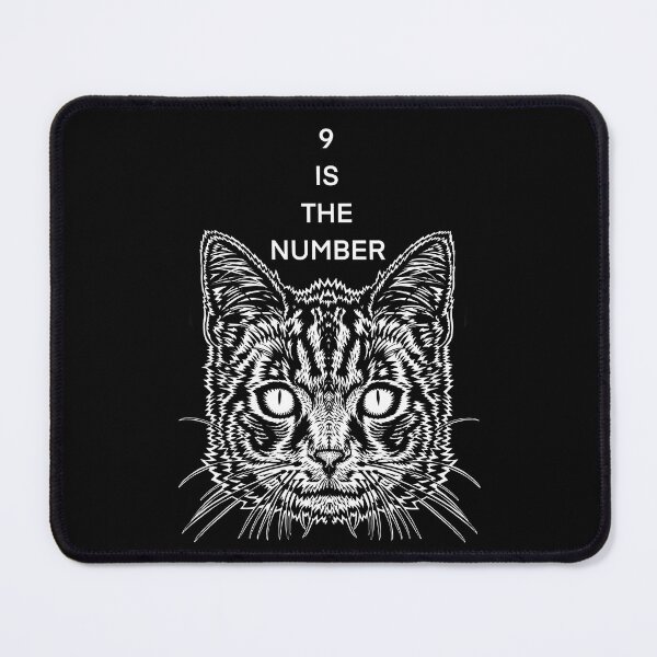 Item preview, 9 IS THE NUMBER - the cat words .11 designed and sold by lautir.
