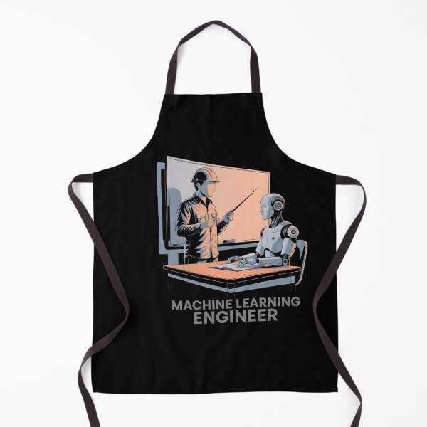 Item preview, Teaching A Robot Machine Learning Engineer designed and sold by TvRDesigns.