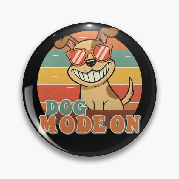 Item preview, Dog Mode On | Playful and Fun Pet Lover Graphic designed and sold by Tw1nsAIArt.
