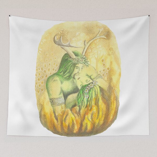 Item preview, Beltane Couple, Celtic Tradition, Nordic Festivals designed and sold by AnjaLiaDesigns.