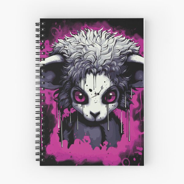 Item preview, Cute Black Gothic Sheep designed and sold by drizzd.