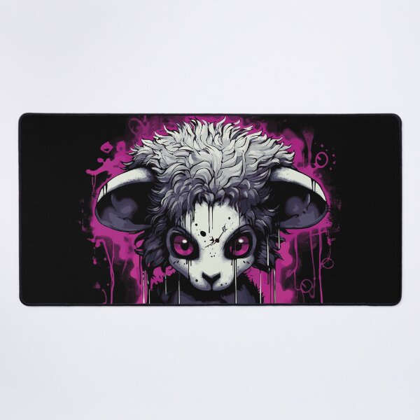 Item preview, Cute Black Gothic Sheep designed and sold by drizzd.