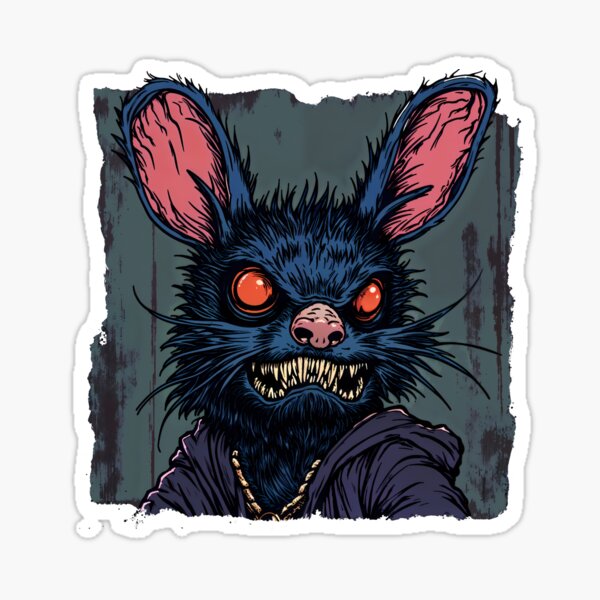 Item preview, Mutant Rat Madness: Sharp Teeth, Hoodie Style, and Total Chaos! designed and sold by DopeVibeStuff.