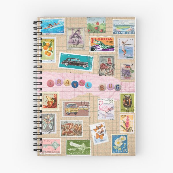 Item preview, Sellos del mundo Travel Bug designed and sold by Met Liefs Paperie.