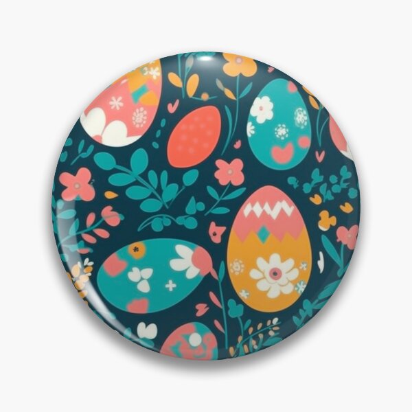 Item preview, Floral Easter Eggs designed and sold by PrettyPatternss.