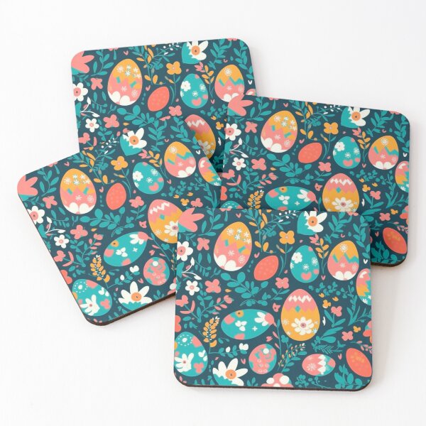 Item preview, Floral Easter Eggs designed and sold by PrettyPatternss.