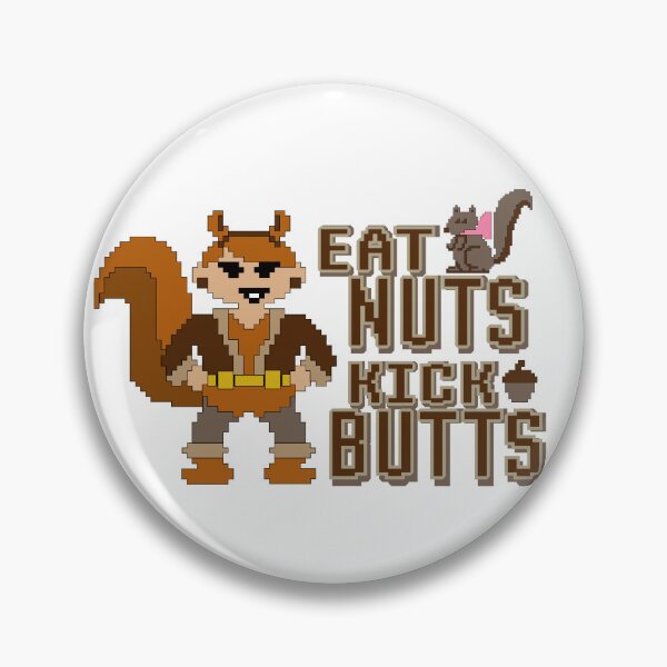 Item preview, Eating nuts and kicking butts designed and sold by grafenroda.