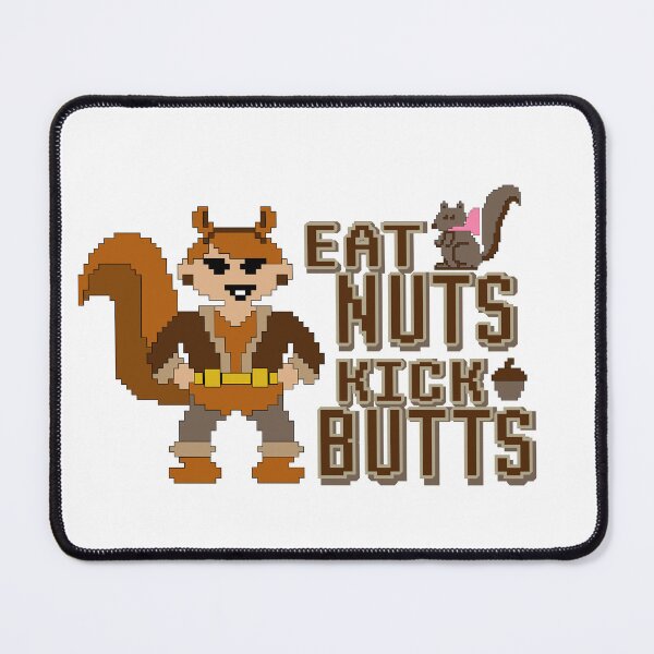 Item preview, Eating nuts and kicking butts designed and sold by grafenroda.