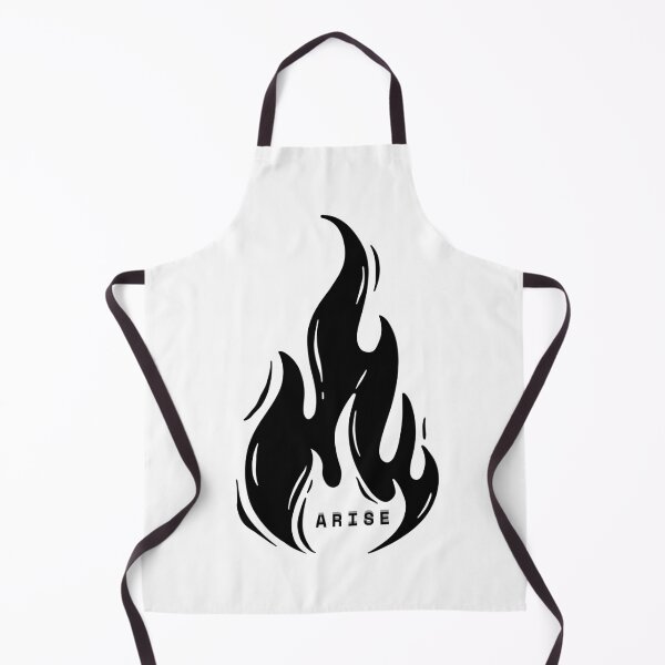 Item preview, black fire arise symbol designed and sold by ArmyPrints.