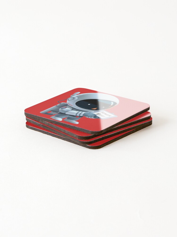 Thumbnail 4 of 5, Coasters (Set of 4), Network Error  designed and sold by DesignPrePress.