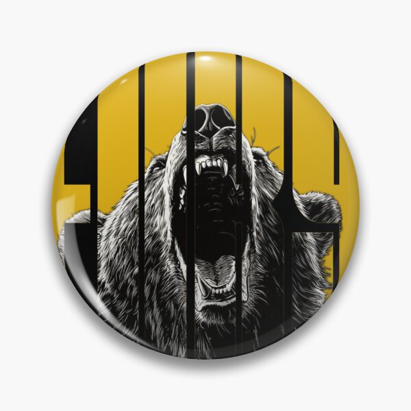 Item preview, Unleash Your Inner Fury: Bear Graphic Tee designed and sold by redwolf92.