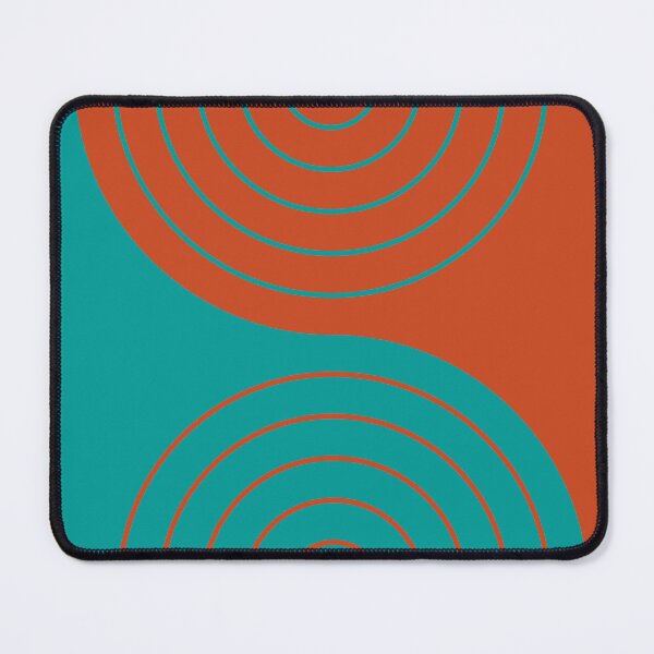 Item preview, Midcentury Modern Retro Rainbow Abstract V designed and sold by nineFlorals.