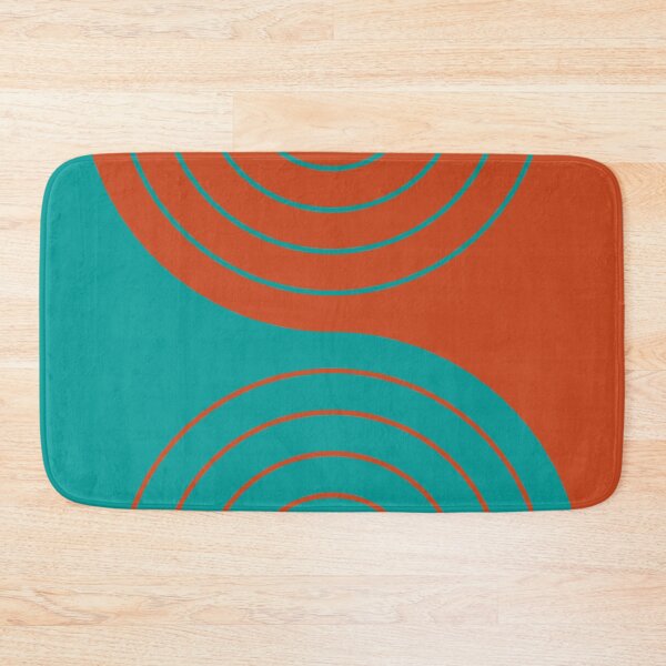 Item preview, Midcentury Modern Retro Rainbow Abstract V designed and sold by nineFlorals.