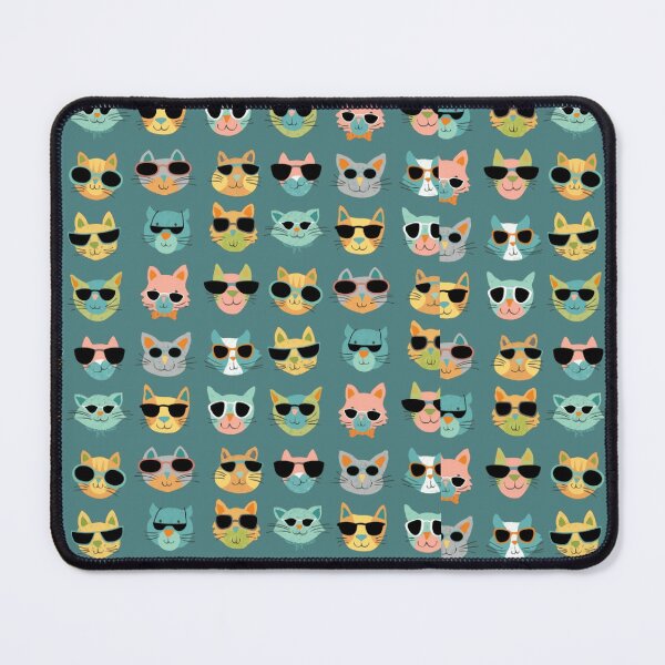 Item preview, Cats In Shades designed and sold by vintageretrostyleshop.