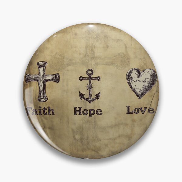Item preview, Faith, Hope and Love the foundation of a fulfilled life.Symbolic art designed and sold by JanChryzostom.