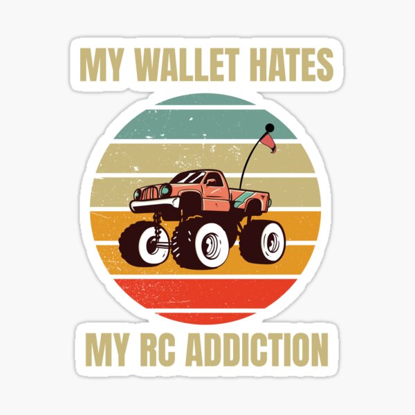 Item preview, Funny RC Addiction Retro Design designed and sold by Dago345.