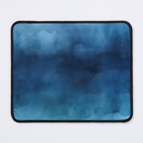 Item preview, Dark Blue Clouds Abstract Watercolor designed and sold by DigitaICraft.