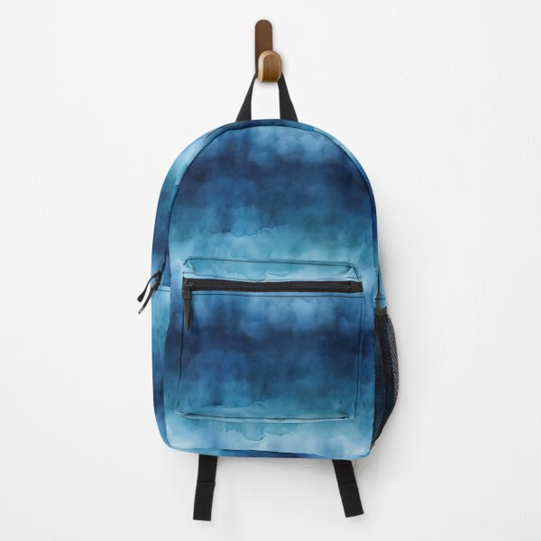 Item preview, Dark Blue Clouds Abstract Watercolor designed and sold by DigitaICraft.