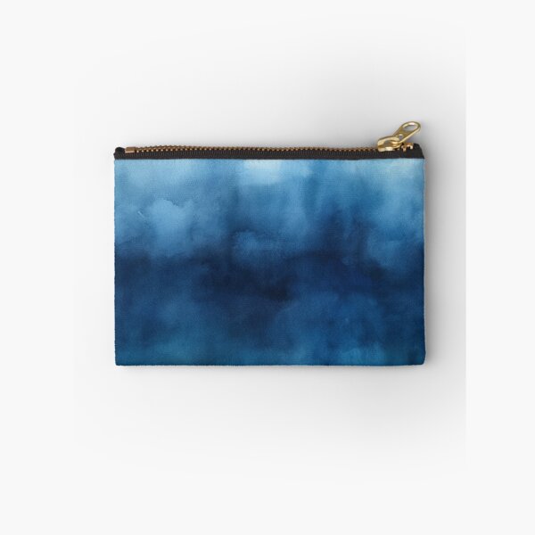 Item preview, Dark Blue Clouds Abstract Watercolor designed and sold by DigitaICraft.