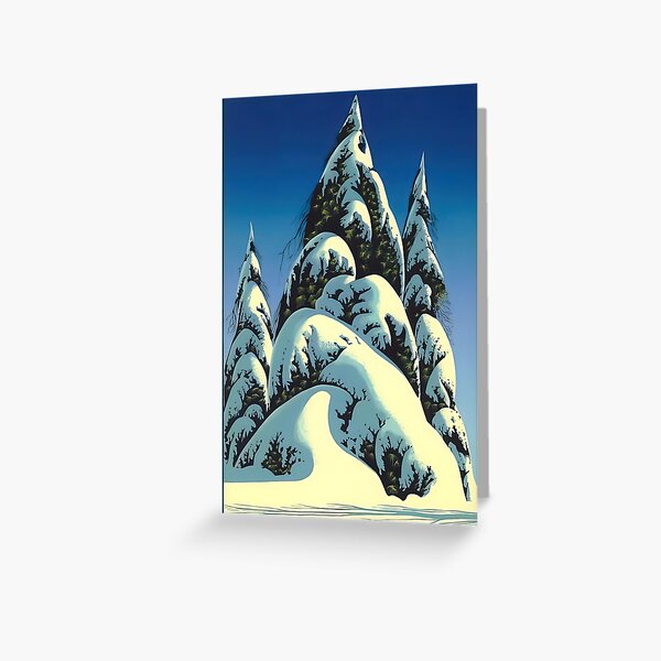 Item preview, Eyvind Earle - New Fallen Snow designed and sold by htanart.