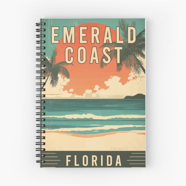 Item preview, Explore Stunning Gulf Coast Escape of Emerald Coast in Florida - Travel Art designed and sold by turtlestart.