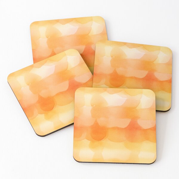 Item preview, Orange Bokeh Watercolor designed and sold by DigitaICraft.