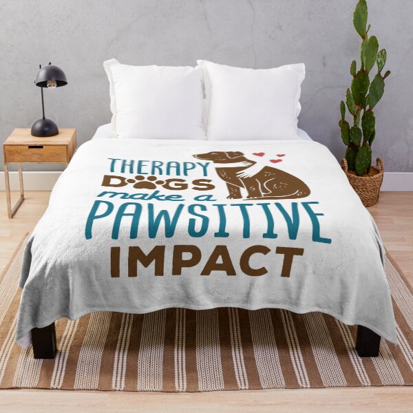 Item preview, Therapy Dogs Make a Pawsitive Impact designed and sold by jaygo.