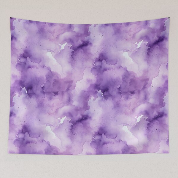 Item preview, Purple Splashes Watercolor designed and sold by DigitaICraft.
