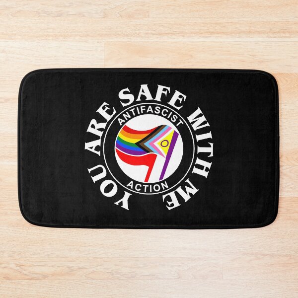 Item preview, Antifascist action You are safe with me designed and sold by remerasnerdas.