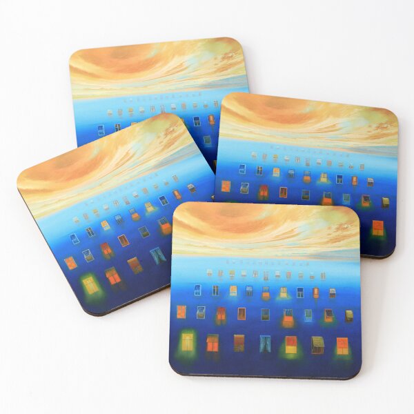 Item preview, Stadtmeer - Window in the Sea designed and sold by art paintings.