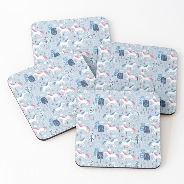 Item preview, Repeating Pattern With Unicorns designed and sold by Masonixem.