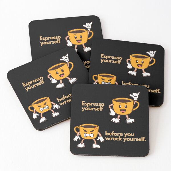 Item preview, Espresso yourself before you wreck yourself designed and sold by Dino-Lune.