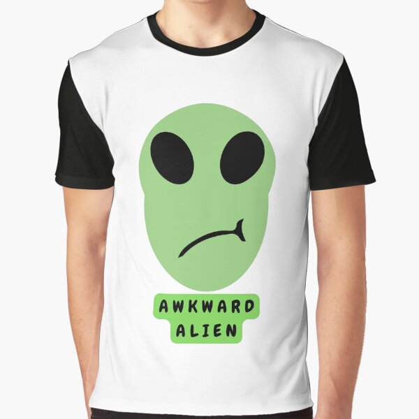 Item preview, Awkward Alien Green Version designed and sold by TheMaeMayhem.