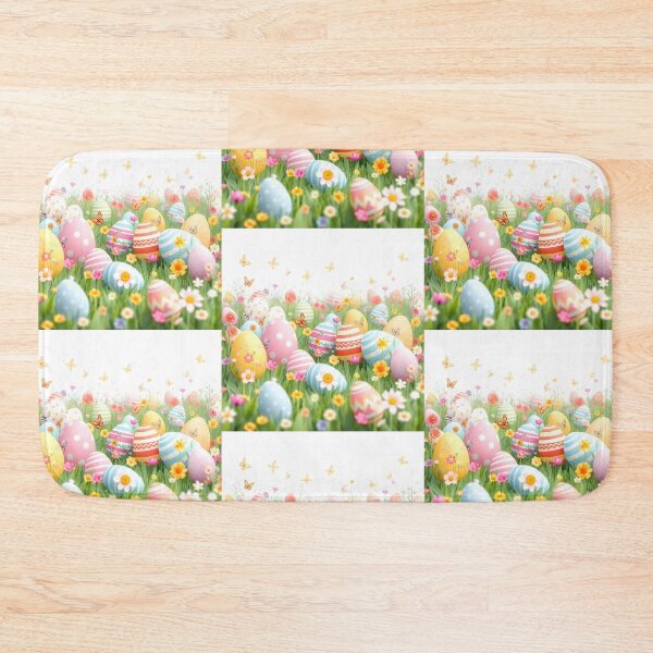Item preview, Easter Meadow of Colorful Eggs designed and sold by NelDean.